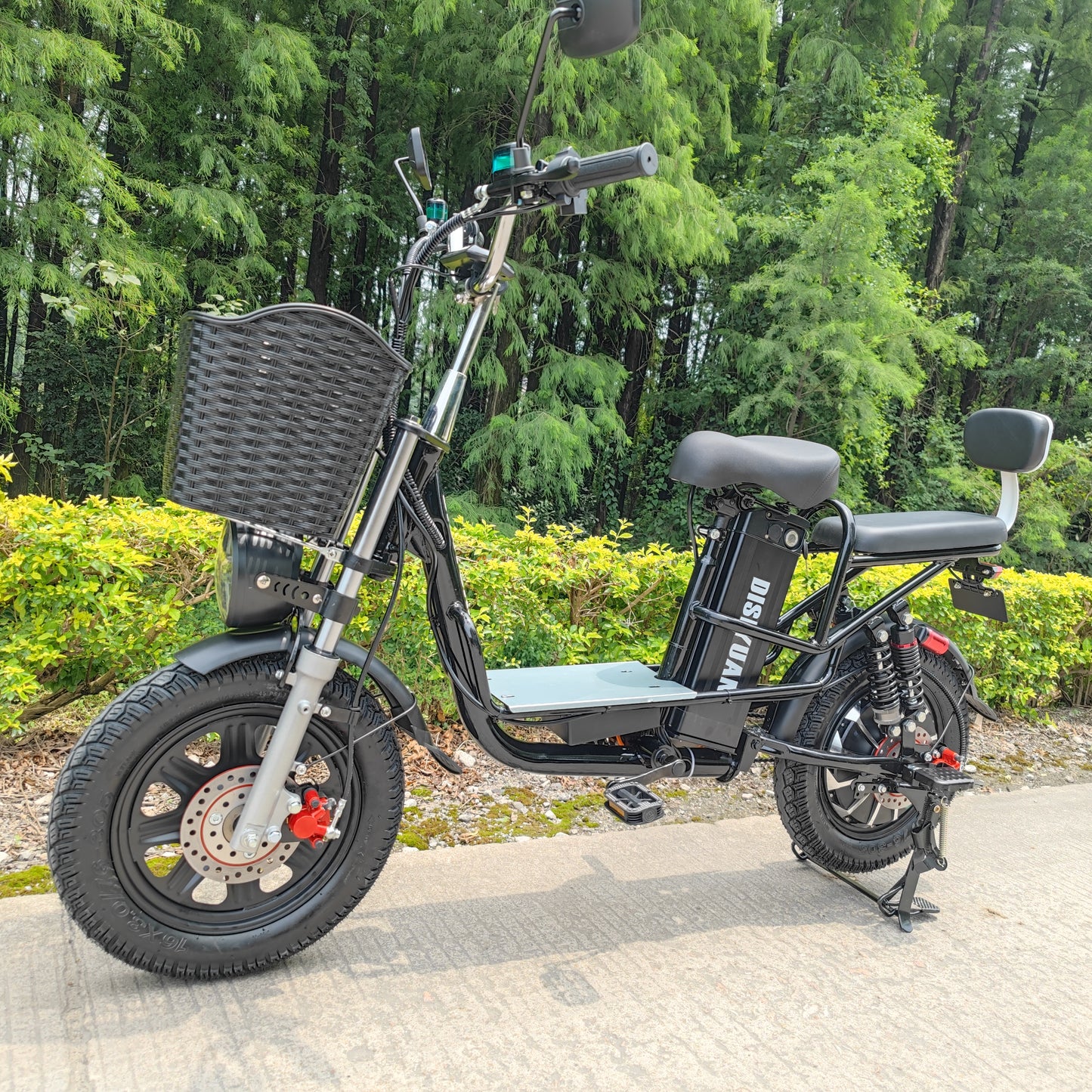 2024 new pedal electric vehicle 16inch 60V 20Ah high-speed electric scooter rides  ebike electric bicycle