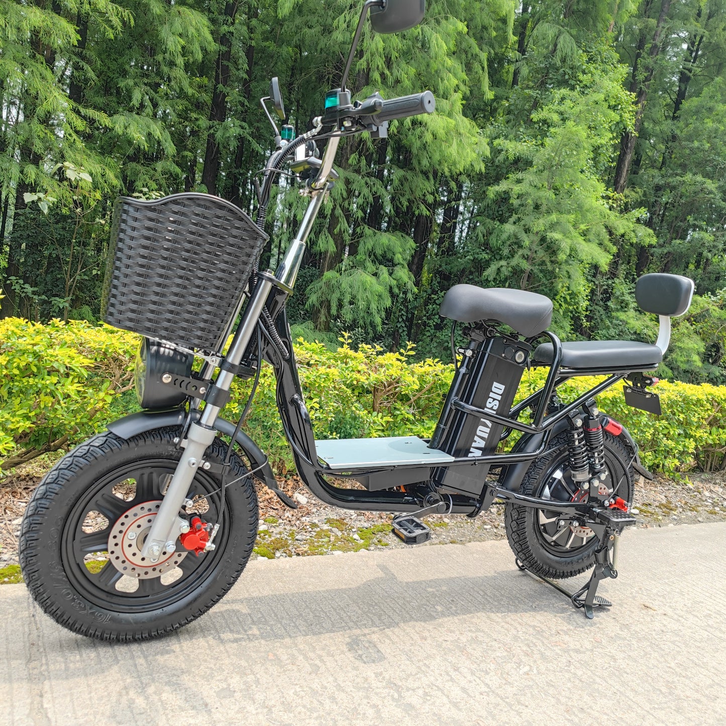 2024 new pedal electric vehicle 16inch 60V 20Ah high-speed electric scooter rides  ebike electric bicycle