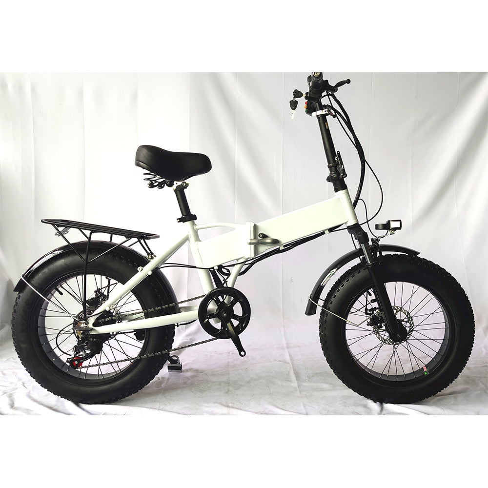 DISIYUAN electric bike pneus velo 20 inch folding electric bike 48v 500W 750W fat tire mountain electric bicycle