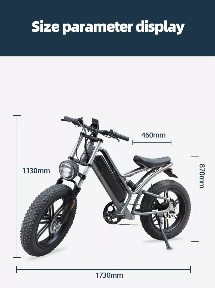 S9 adult commute ebike city 20inch 48v 10ah 15ah 20ah 30ah 500w 1000watt urban electric bicycle fat tire road dirt e bike
