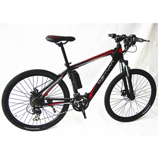 DISIYUAN  wholesale 350w 36v 26 inch wheel e bike full suspension electric mountain bike for men