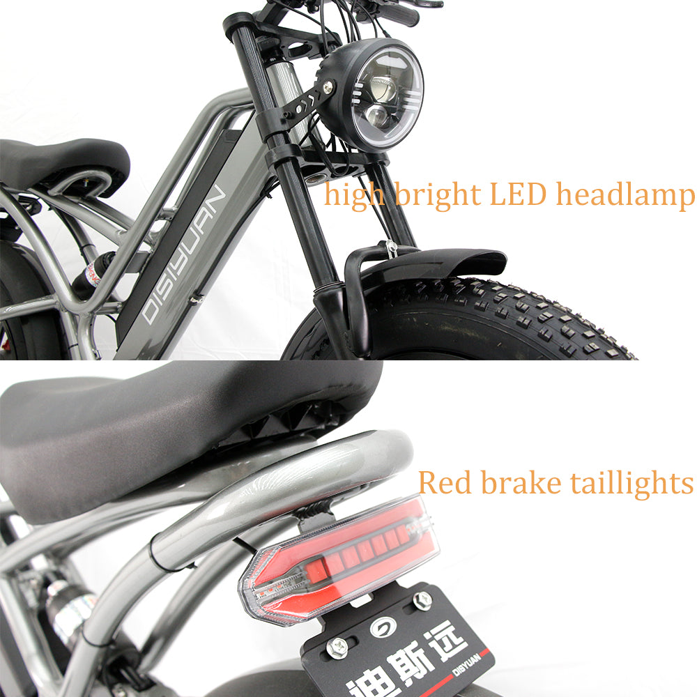S9 New 20 Inch Fat Tire Electric Bike 48V 15AH 500W Electric Mountain Bike Bicycle electric city bicycle scooter