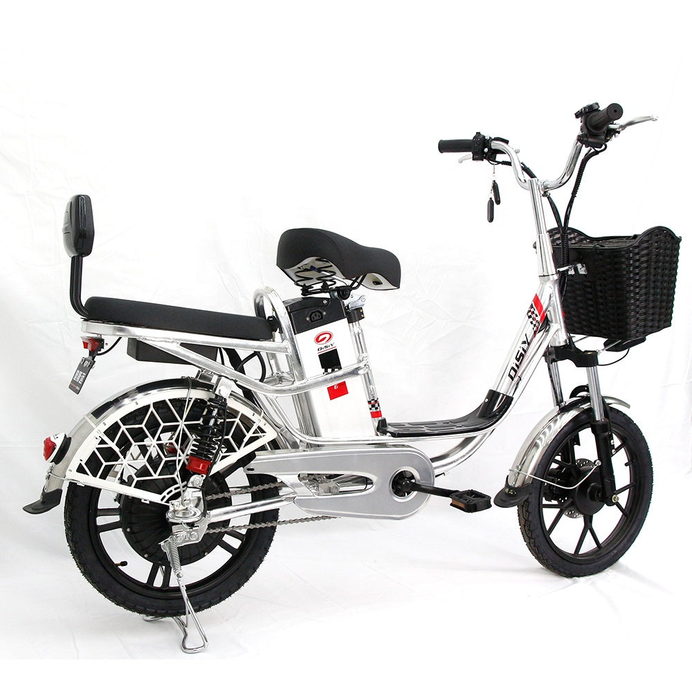 DISIYUAN China factory Made Wholesale Aluminium alloy frame 48V 350W cargo delivery electric bike for food delivery