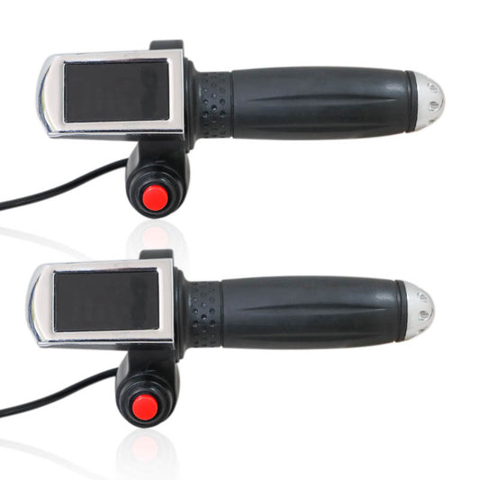 48V 60V Electric Scooter Grip Handlebar EBike Throttle With cruise